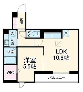 D PAINA 登戸II【3階】の間取り