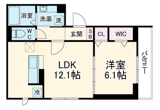 D PAINA 登戸II【3階】の間取り