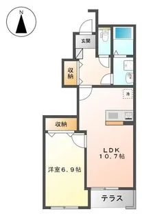 タンドル【1階】の間取り