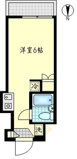 トップ門沢橋【105号室】の間取り