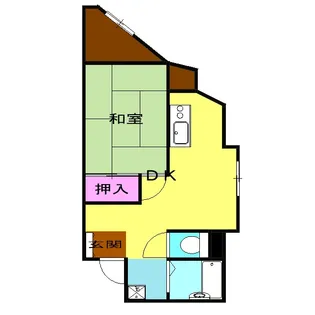 プランドール加甚2【4階】の間取り