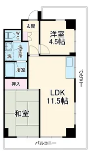 入間市駅前ビル【3階】の間取り