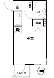 エスカイア阿佐ヶ谷【4階】の間取り