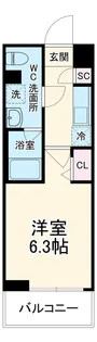 SHOKEN RESIDENCE 川崎【2階】の間取り