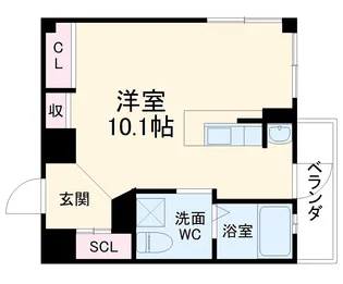 Lumiere豊中【3階】の間取り