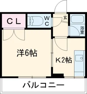 相馬下馬マンション【306号室】の間取り