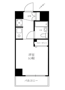 日神パレステージ蒔田公園【601号室】の間取り