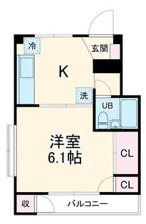 大宮サンコーポ【2階】の間取り