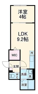 KEIAI RESIDENCE 大和田Ⅳ【1階】の間取り