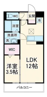 ピアチェボーレ【1階】の間取り