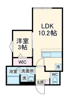 KEIAI RESIDENCE 大和田Ⅳ【3階】の間取り