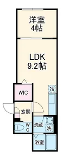 KEIAI RESIDENCE 大和田Ⅳ【3階】の間取り