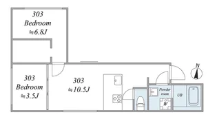 trias144【1階】の間取り