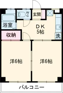 JUN花小金井【2階】の間取り