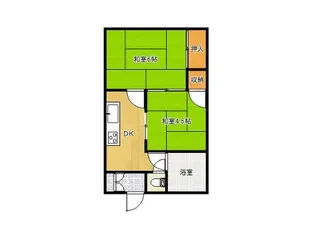 広養荘【102号室】の間取り