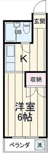 櫻井コーポ【2階】の間取り