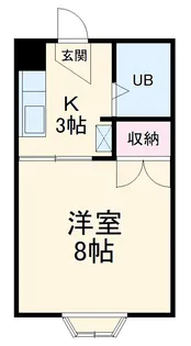 ネクストハイツ双葉【105号室】の間取り