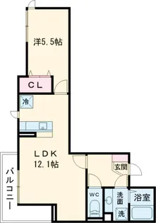 グランメゾン・下高井戸【3階】の間取り