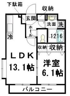 アマビリス【2階】の間取り