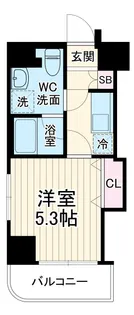 ザ・プレミアムスイートヨコハマ【9階】の間取り
