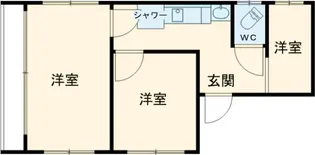 オーケービル【5階】の間取り