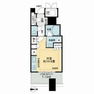 ザ・ライオンズミッドキャピタルタワー【16階】の間取り