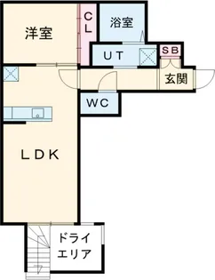 シエル中野坂上【003号室】の間取り