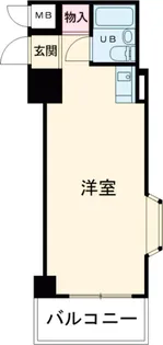 スカイコート渋谷【4階】の間取り