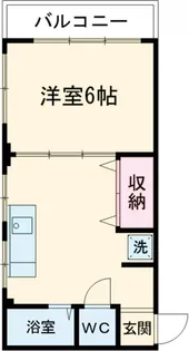 石留ビル【4階】の間取り