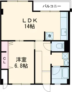 三栄ビル【3階】の間取り