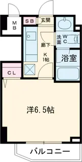 レジディア恵比寿Ⅲ【2階】の間取り