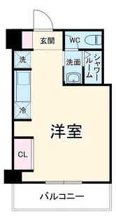 オアーゼ梅田東【9階】の間取り