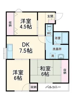 メゾン・ラフォーレ【3階】の間取り