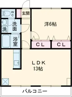 PRESTIGE【1階】の間取り