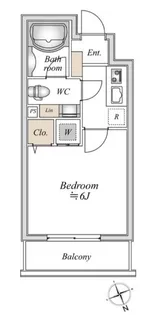 ドゥーエ阿佐ヶ谷【3階】の間取り