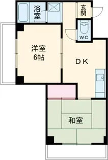 水戸パークシティー【406号室】の間取り