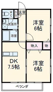 グレンデール【2階】の間取り