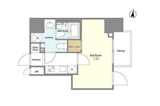 ORSUS中野【8階】の間取り