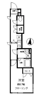 ラ・メール【101号室号室】の間取り