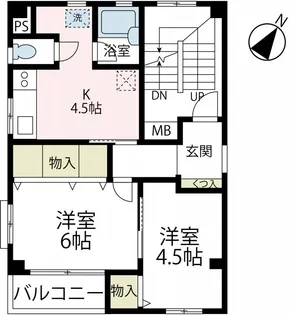 天野屋ビル【3階】の間取り
