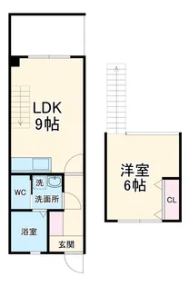 S−PALACE7【102号室】の間取り