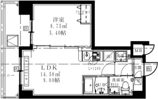 GENOVIA西川口Ⅴ【11階】の間取り