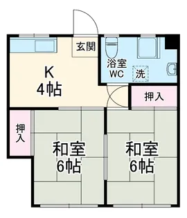 第二白井ビル【5階】の間取り