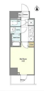 KDXレジデンス川崎【6階】の間取り