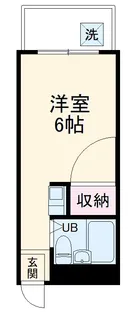 メゾン丸山【202号室】の間取り