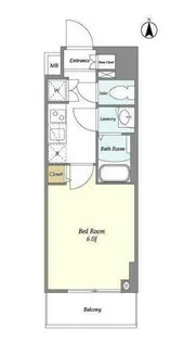 KDXレジデンス川崎【7階】の間取り