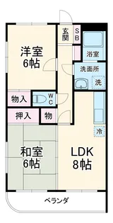 サンシャイン【2階】の間取り