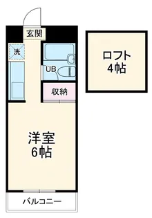 シャトーコバヤシ【303号室】の間取り