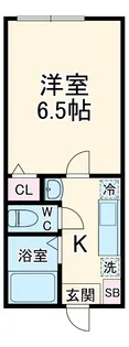 読売ランド駅新築アパート【1階】の間取り