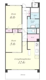 セディア ヴィラージュ【2階】の間取り